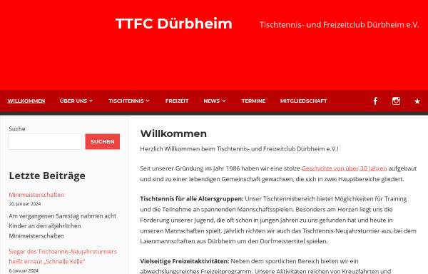 Tischtennis- und Freizeitclub Dürbheim e.V. (TTFC)