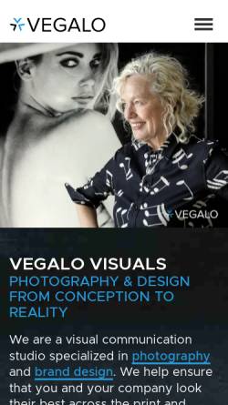 Vorschau der mobilen Webseite www.vegalo.com, Vegalo GmbH