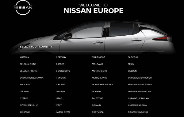 Vorschau von www.nissan-europe.com, Nissan