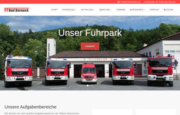 Vorschau von www.ff-bad-berneck.de, Feuerwehr Bad Berneck