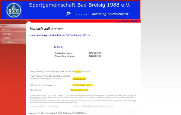 Vorschau von leichtathletik-sg-bad-breisig.de, Sportgemeinschaft Bad Breisig 1988 e. V.