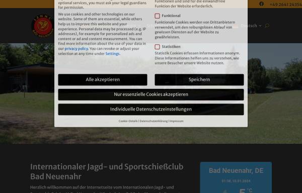 Vorschau von www.ijssc.de, Internationaler Jagd- und Sportschießclub Bad Neuenahr