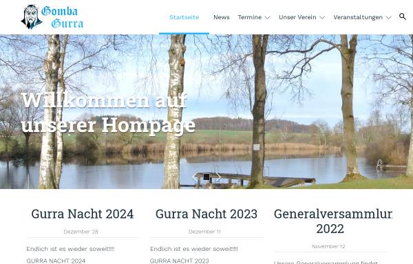 Vorschau von www.gombagurra.de, NV Gomba Gurra Olzreute