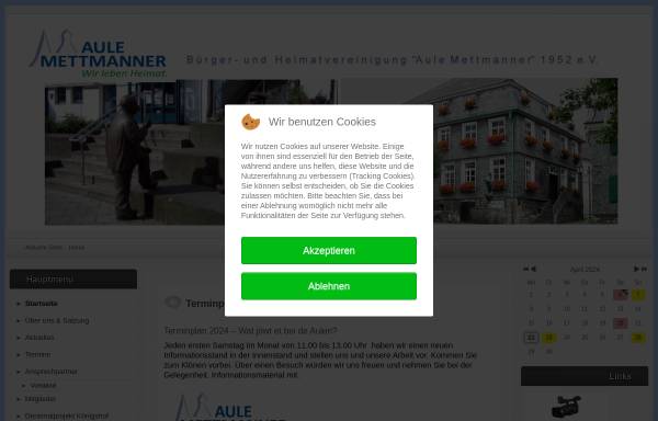 Vorschau von aulemettmanner.de, Aule Mettmanner