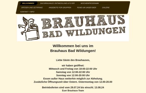 Vorschau von www.brauhaus-bad-wildungen.de, Brauhaus Bad Wildungen