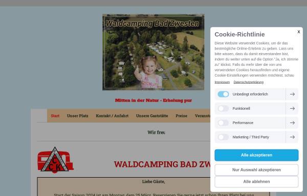 Waldcamping Bad Zwesten