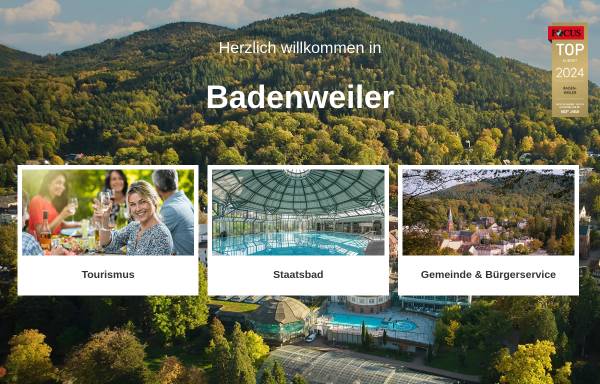 Badenweiler - das Bad im Süden