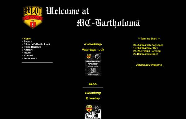 Vorschau von www.mc-bartholomae.de, MC Bartholomä e.V.