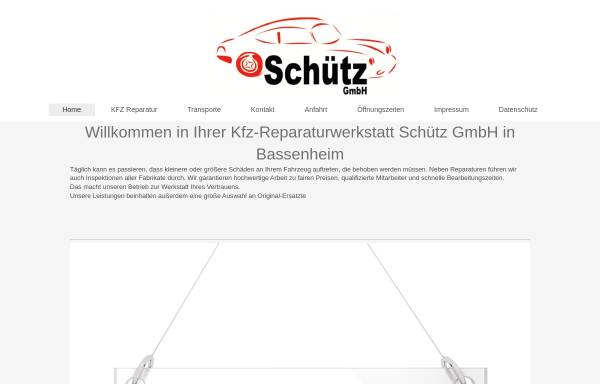 Vorschau von www.schuetz-bassenheim.de, Schütz GmbH