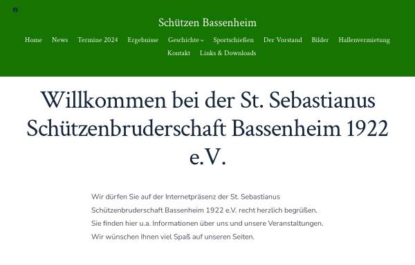 Vorschau von www.schuetzen-bassenheim.de, St. Sebastianus Schützenbruderschaft Bassenheim 1922 e.V.