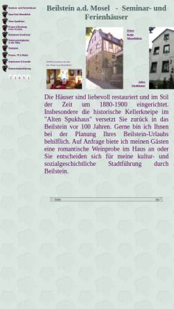 Vorschau der mobilen Webseite www.haus-kein-moselblick.de, Haus Kein Moselblick und Altes Spukhaus