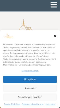 Vorschau der mobilen Webseite klostercafe-beilstein.de, Klostercafé Beilstein