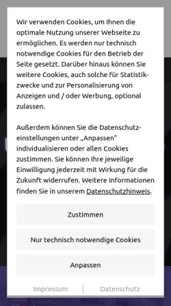Vorschau der mobilen Webseite www.fachmarkt-becker.de, Fachmarkt Becker