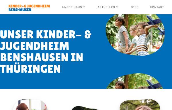 Vorschau von www.kinderheim-benshausen.de, Kinderheim Benshausen
