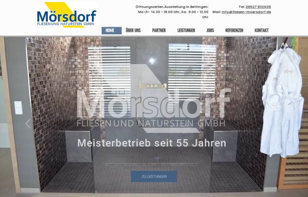 Vorschau von www.moersdorf-bettingen.de, Mörsdorf GmbH - Fliesen und Natursteine