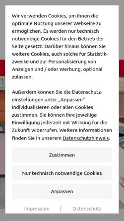 Vorschau der mobilen Webseite www.weigel-bedachungen.de, Weigel Bedachungen GmbH