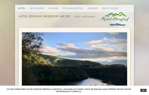 Vorschau von www.berghof-biersdorf.de, Hotel Berghof