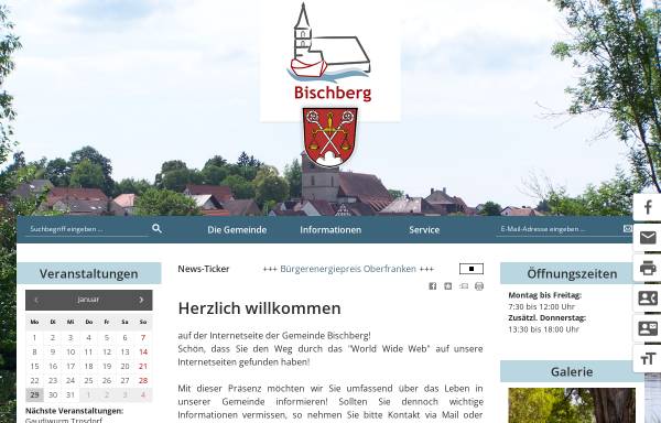 Vorschau von www.bischberg.de, Bischberg
