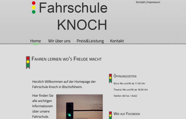 Vorschau von www.fahrschule-knoch.de, Fahrschule Knoch