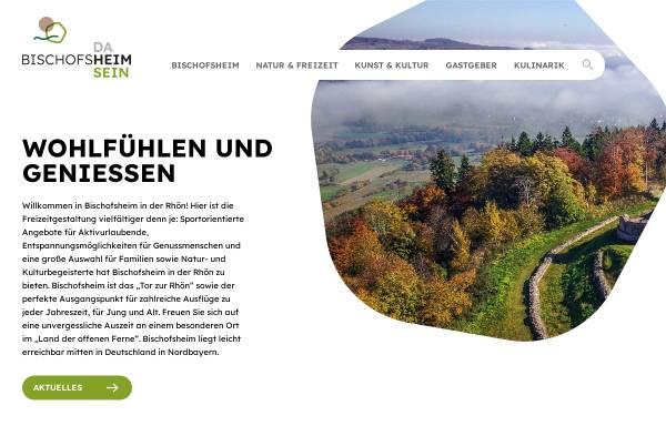 Vorschau von www.bischofsheim.info, Touristik-Informationen
