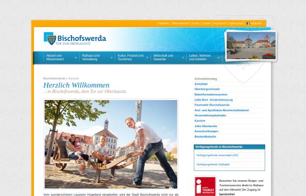 Vorschau von www.bischofswerda.de, Bischofswerda und Umgebung