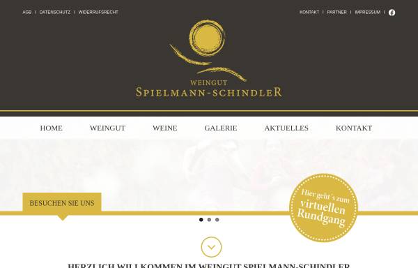 Vorschau von www.spielmann-schindler.de, Weingut Spielmann-Schindler