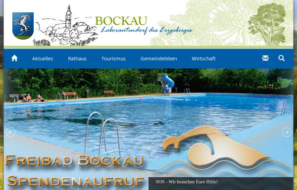 Vorschau von www.bockau.de, Bockau