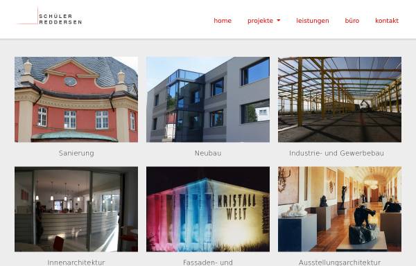 Vorschau von www.architekturbuero-schueler.de, Architekten Reddersen & Schüler