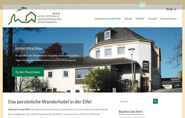 Vorschau von www.ritschlay.de, Hotel Ritschlay & Vierjahreszeiten Appartements