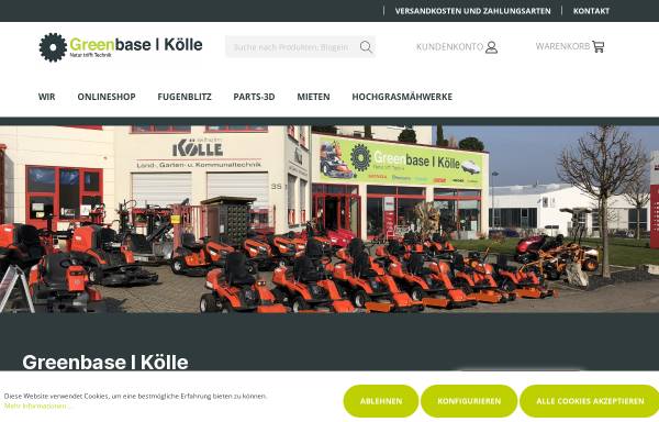 Vorschau von www.greenbase-koelle.de, Willhelm Kölle GmbH