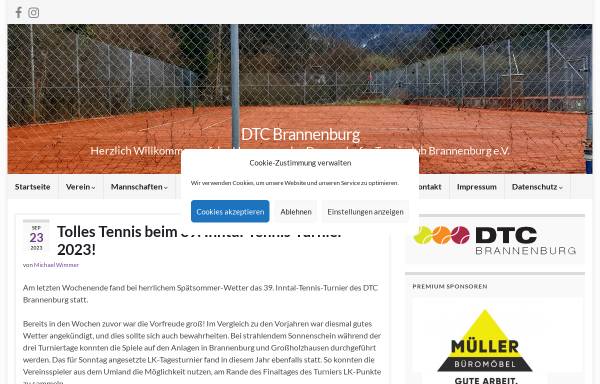 Vorschau von www.dtc-brannenburg.de, DTC Brannenburg