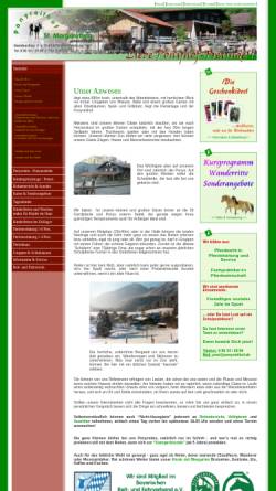 Vorschau der mobilen Webseite www.ponyreithof.de, Ponyreithof St. Margarethen