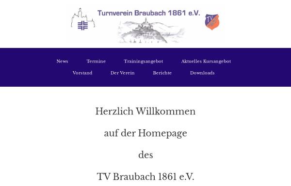 Vorschau von www.tv-braubach.de, TV Braubach 1861 e.V.
