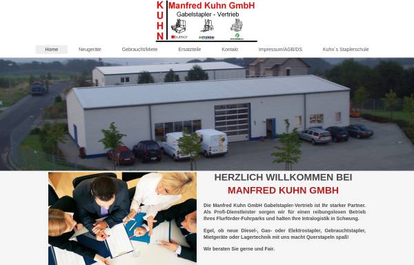 Vorschau von www.kuhn-stapler.de, Gabelstapler-Vertrieb Kuhn GmbH