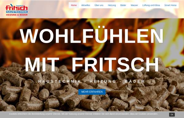 Vorschau von www.fritsch-haustechnik.de, Fritsch Haustechnik