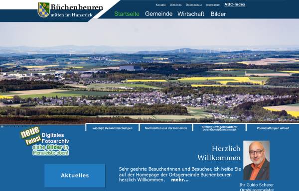 Vorschau von www.buechenbeuren.de, Ortsgemeinde Büchenbeuren