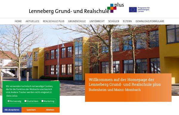 Vorschau von www.lennebergschule.de, Lennebergschule Budenheim