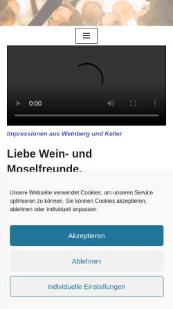 Vorschau der mobilen Webseite www.weingut-gorges-mueller.de, Weingut Gorges-Müller