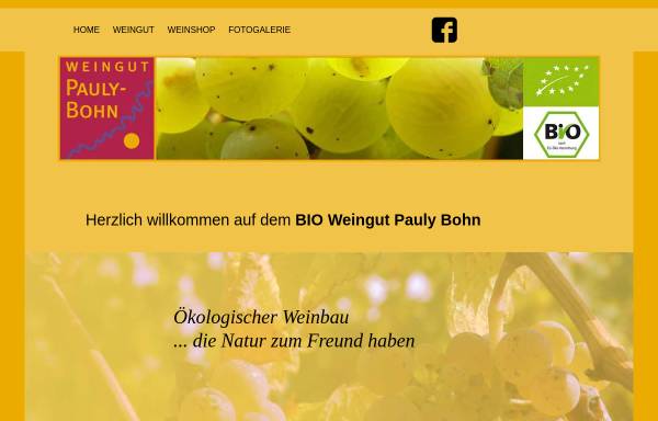 Vorschau von www.pauly-bohn.de, Weingut Pauly-Bohn