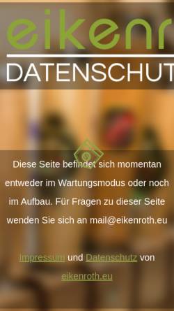 Vorschau der mobilen Webseite www.schreinerei-herbert.de, Schreinerei Herbert