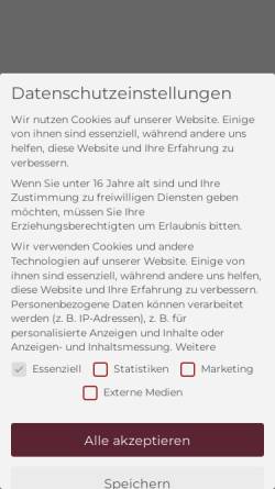 Vorschau der mobilen Webseite www.wo-der-hahn-kraeht.de, Weingut Schick
