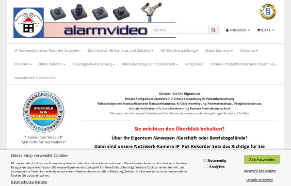 Videoüberwachungs-Sicherheitstechnik Inge Berthold