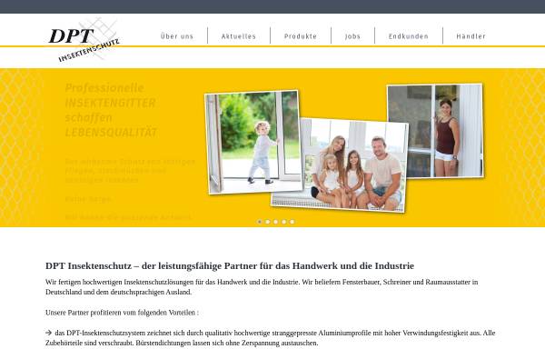 Vorschau von www.dpt-insektenschutz.de, Peter Tröndle / Olaf Mutschler GbR