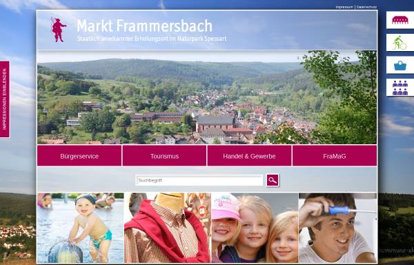 Vorschau von www.frammersbach.de, Frammersbach