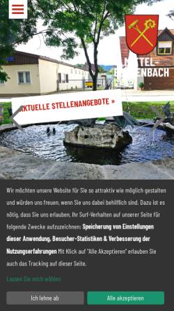 Vorschau der mobilen Webseite www.mitteleschenbach.de, Mitteleschenbach