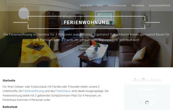 Vorschau von www.ferienwohnung-freuck.de, Ferienwohnung Freuck in Proseken