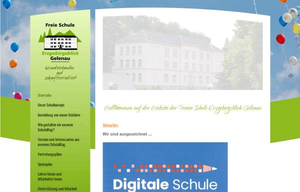 Vorschau von www.freie-schule-erzgebirgsblick.de, Freie Schule Erzgebirgsblick Gelenau