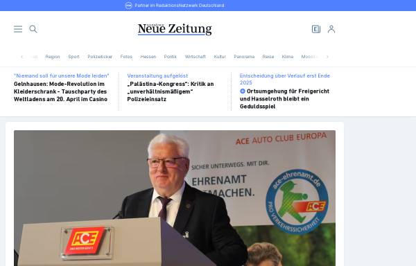 Vorschau von www.gnz.de, Druck-und Pressehaus Naumann KG