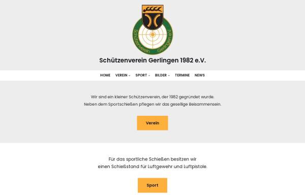 Vorschau von www.schuetzenverein-gerlingen.de, Schützenverein Gerlingen e.V.