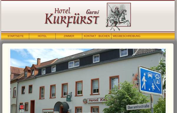 Vorschau von www.hotel-kurfuerst-germersheim.de, Hotel Kurfürst